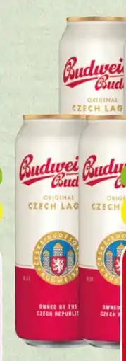 Spar Budweiser Budvar (CZ) Czech Lager Original Angebot