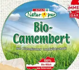 Spar Spar Natur pur Bio-Camembert Angebot