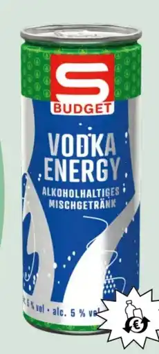 Spar S Budget Vodka Energy Angebot