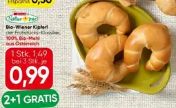 Spar Spar Natur pur Bio-Wiener Kipferl Angebot