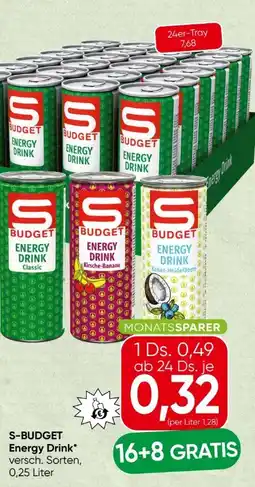 Spar S Budget Energy Drink Angebot