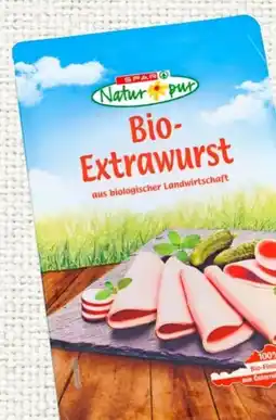 Spar Spar Natur pur Bio Extrawurst Angebot