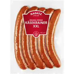 Metro Käsekrainer XXL, Preisangabe ohne MwSt. (Preis inkl. MwSt. 6,59 €), METRO Angebot
