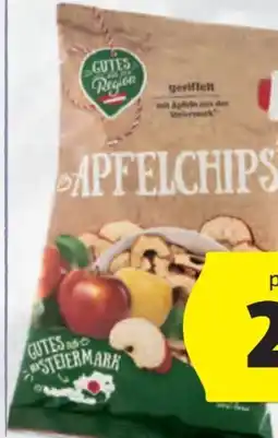 Hofer Gutes aus der Region Steirische Apfelchips Angebot