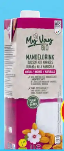 Hofer MyVay Bio Mandeldrink Angebot