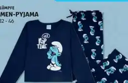 Hofer Die Schlümpfe Damen-Pyjama Angebot