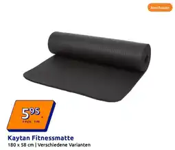 Action Kaytan Fitnessmatte Angebot