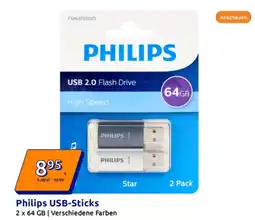 Action Philips USB Sticks Angebot