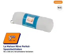 Action La Maison Rêve Perkal Spannbettlaken Angebot