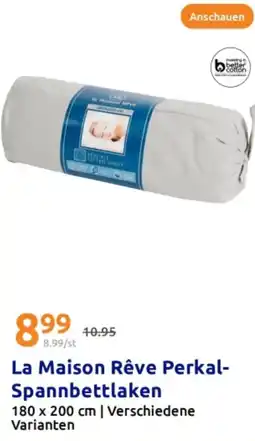 Action La Maison Rêve Perkal Spannbettlaken Angebot