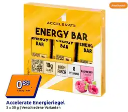 Action Accelerate Energieriegel Angebot