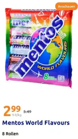 Action Mentos World Flavours Angebot