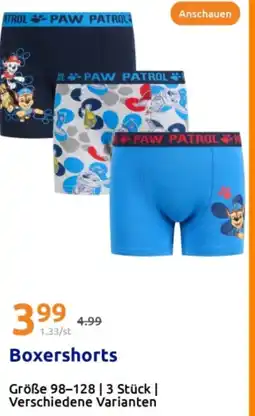 Action Boxershorts Angebot