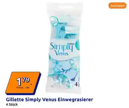 Action Gillette Simply Venus Einwegrasierer Angebot