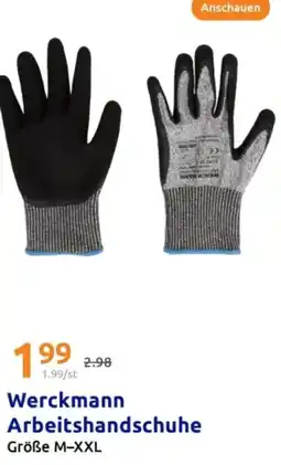 Action Werckmann Arbeitshandschuhe Angebot