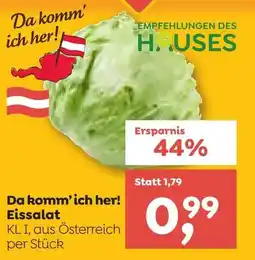 ADEG Da komm'ich her! Eissalat Angebot