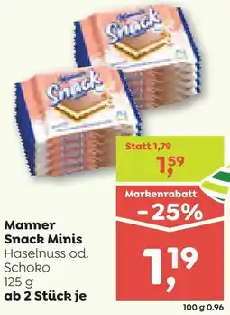 ADEG Manner Snack Minis Angebot