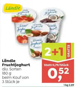 ADEG Ländle Fruchtjoghurt Angebot