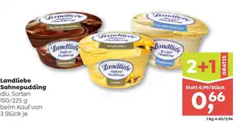 ADEG Landliebe Sahnepudding Angebot