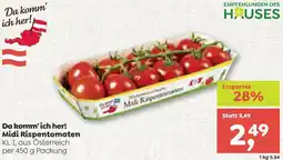 ADEG Da komm'ich her! Midi Rispentomaten Angebot