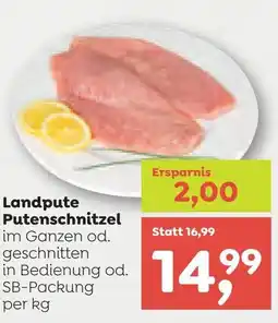 ADEG Landpute Putenschnitzel Angebot