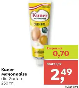 ADEG Kuner Mayonnaise Angebot