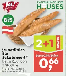 ADEG ja! Natürlich Bio Salzstangerl Angebot