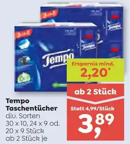 ADEG Tempo Taschentücher Angebot