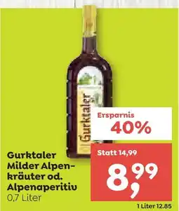 ADEG Gurktaler Milder Alpen kräuter od. Alpenaperitiv Angebot