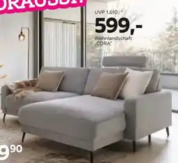 Mömax Wohnlandschaft cora Angebot