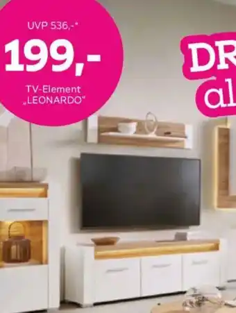 Mömax Tv-element leonardo Angebot