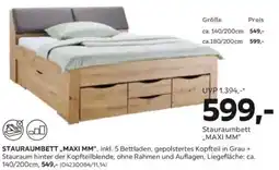 Mömax Stauraumbett maxi mm Angebot