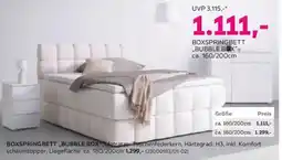 Mömax Boxspringbett bubble box Angebot