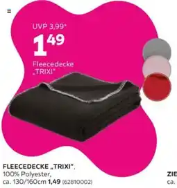 Mömax Fleecedecke trixi Angebot