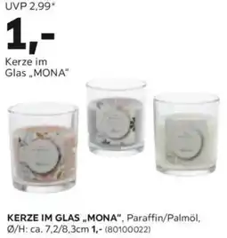 Mömax Kerze im glas mona Angebot