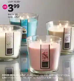 Mömax Kerze im glas lisa Angebot