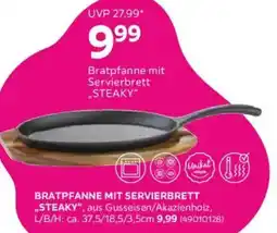 Mömax Bratpfanne mit servierbrett steaky Angebot