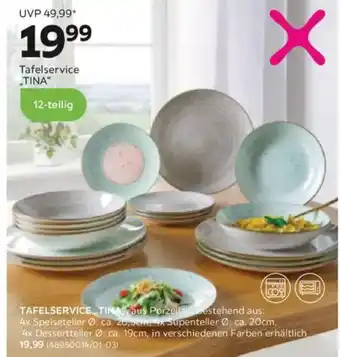 Mömax Tafelservice tina Angebot