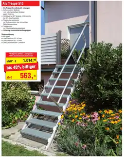 Josef Steiner Alu Treppe 510 Angebot