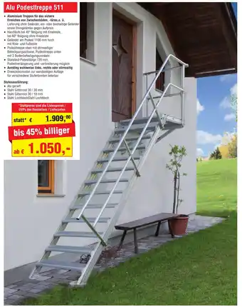 Josef Steiner Alu Podesttreppe 511 Angebot