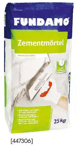 Hellweg Fundamo Zementmörtel Angebot