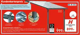 Hellweg Palram Terrassenüberdachung Olympia Angebot
