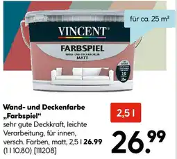 Hellweg Wand- und Deckenfarbe Farbspiel Angebot
