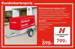 Hellweg PKW-Anhänger-Set EU2 13-polig Angebot