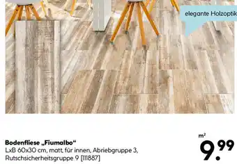 Hellweg Bodenfliese Fiumalbo Angebot