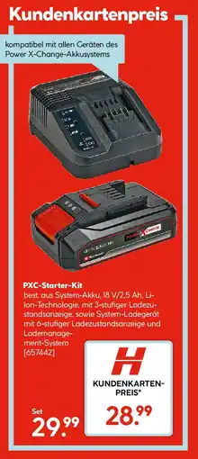 Hellweg PXC-Starter-Kit Angebot