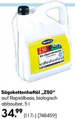 Hellweg Sägekettenhaftöl Z50 Angebot