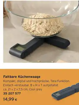 Tchibo Eduscho Faltbare Küchenwaage Angebot