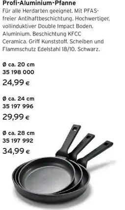 Tchibo Eduscho Profi-Aluminium-Pfanne Angebot