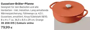 Tchibo Eduscho Gusseisen-Bräter-Pfanne Angebot